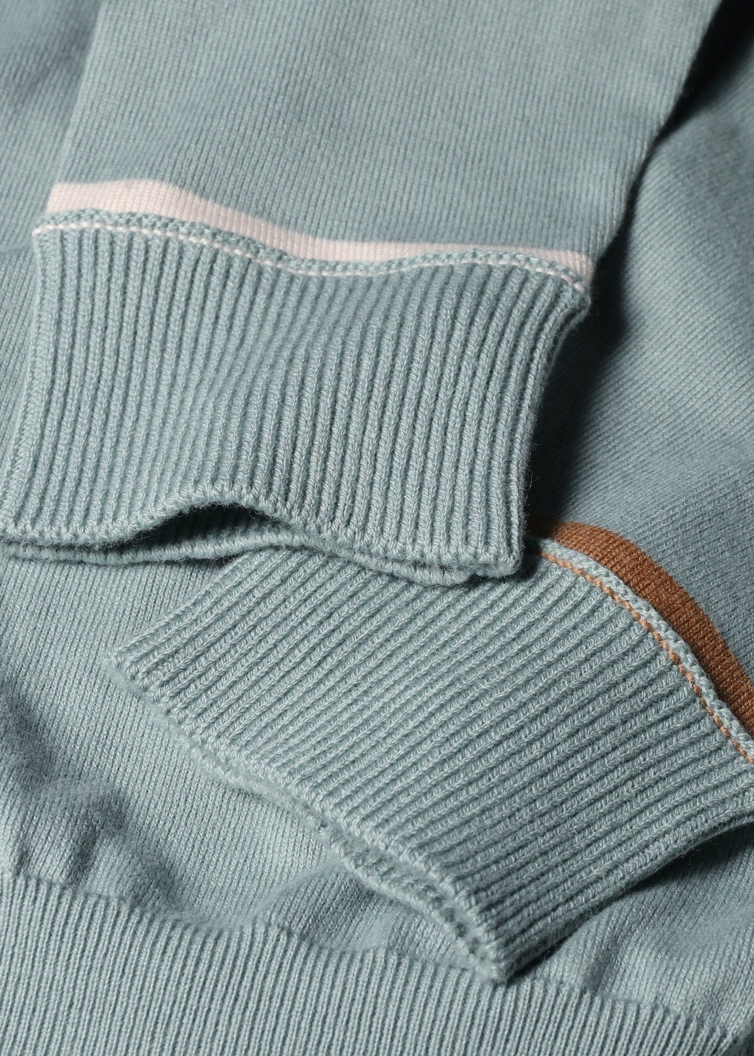 ウィメンズ アクセントカラー クルーネックニット