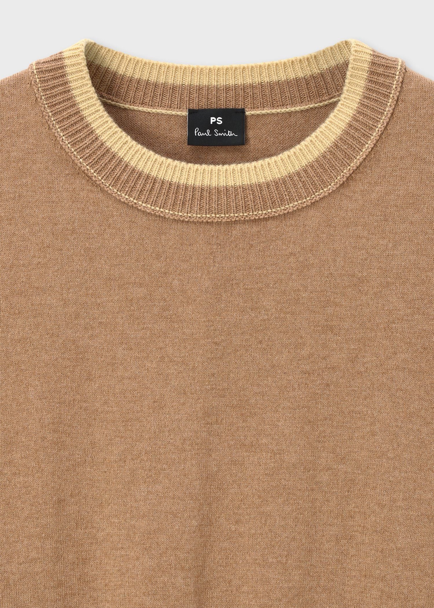 ウィメンズ アクセントカラー クルーネックニット