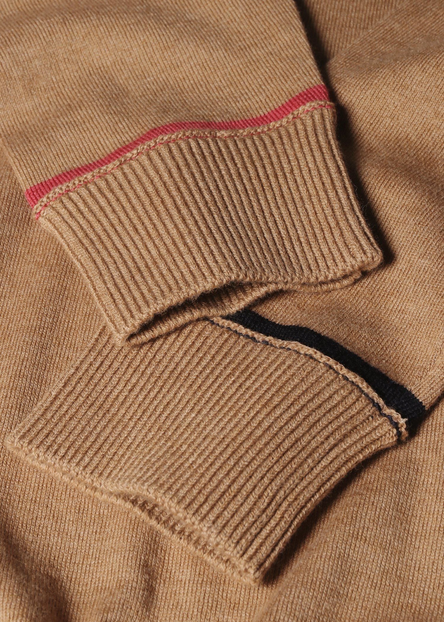 ウィメンズ アクセントカラー クルーネックニット