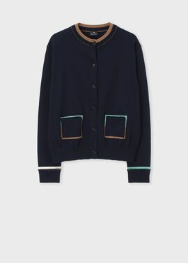 ウィメンズ アクセントカラー カーディガン