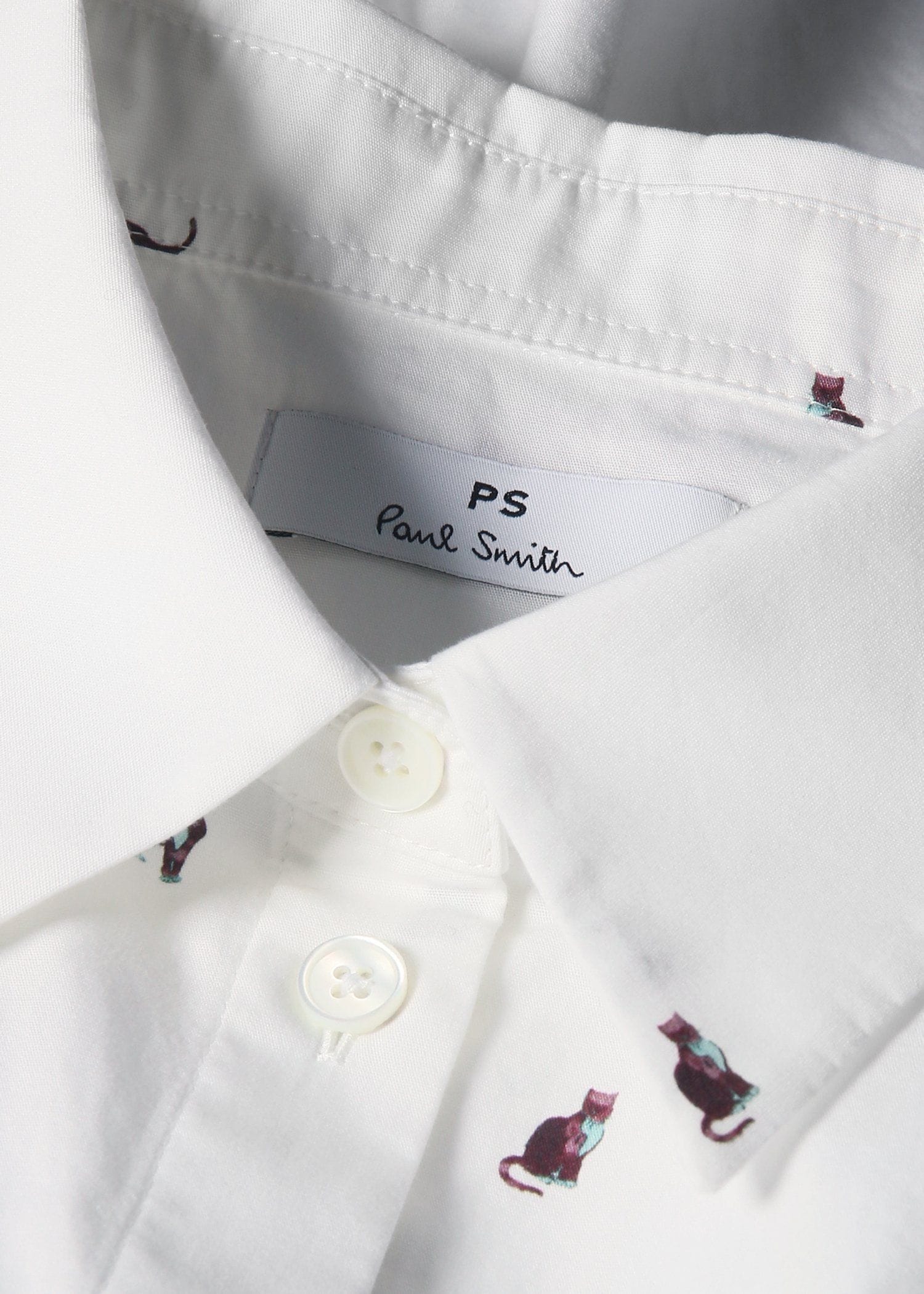 ウィメンズ "Ditsy Cat" コットン シャツ