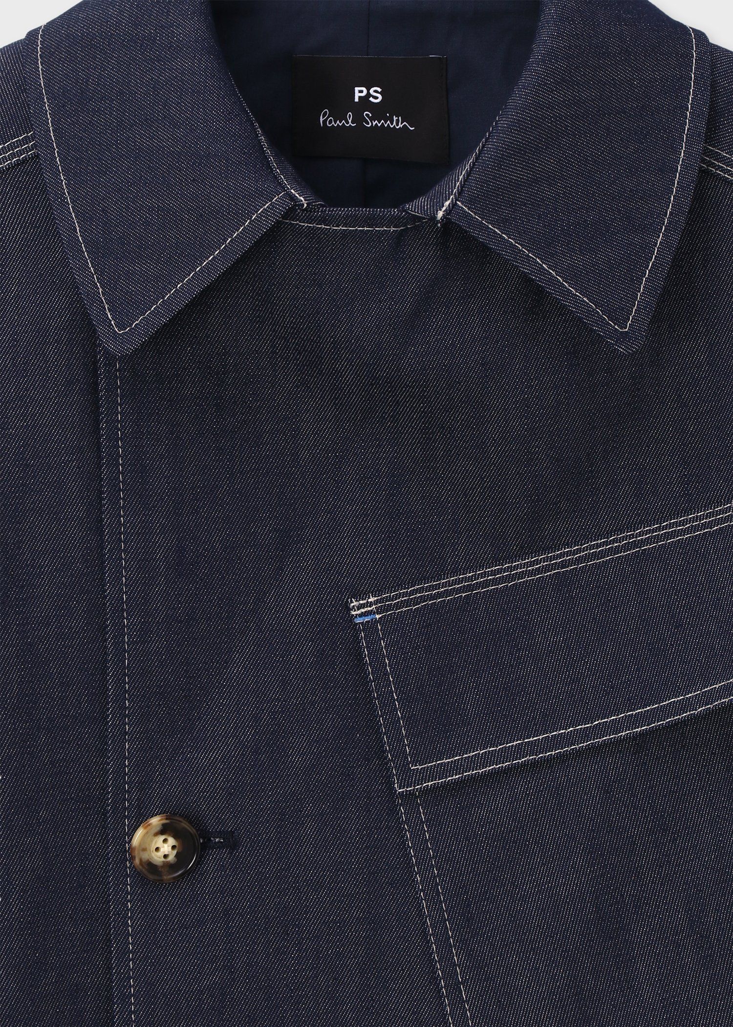 ウィメンズ コントラストステッチ デニムジャケット