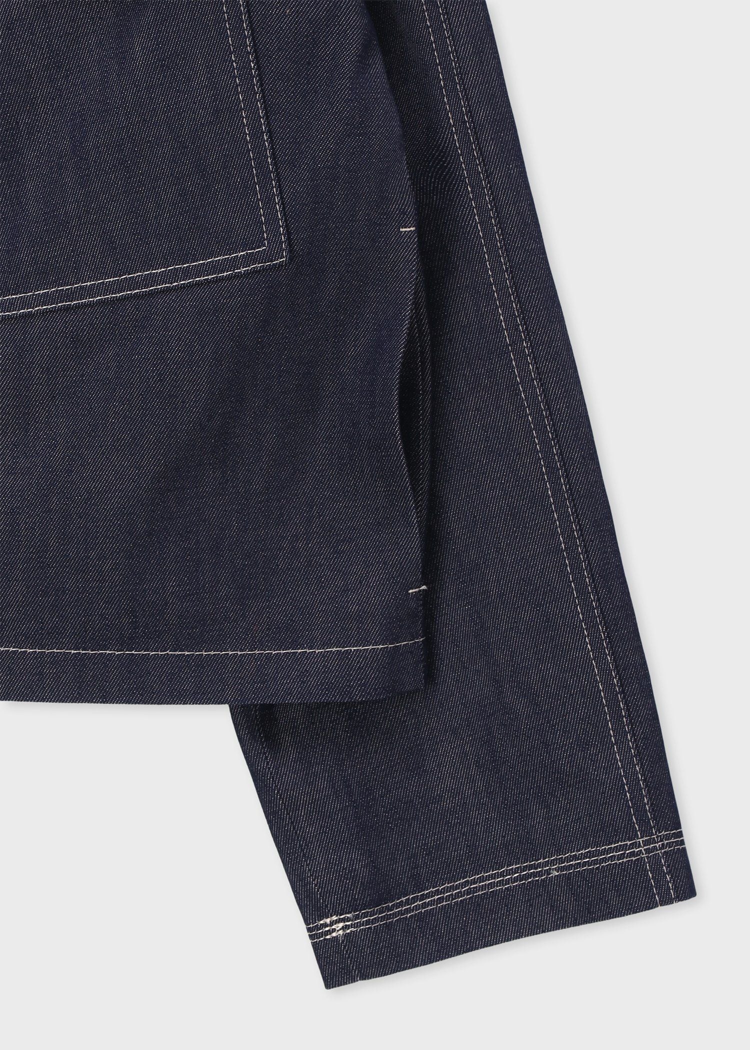 ウィメンズ コントラストステッチ デニムジャケット