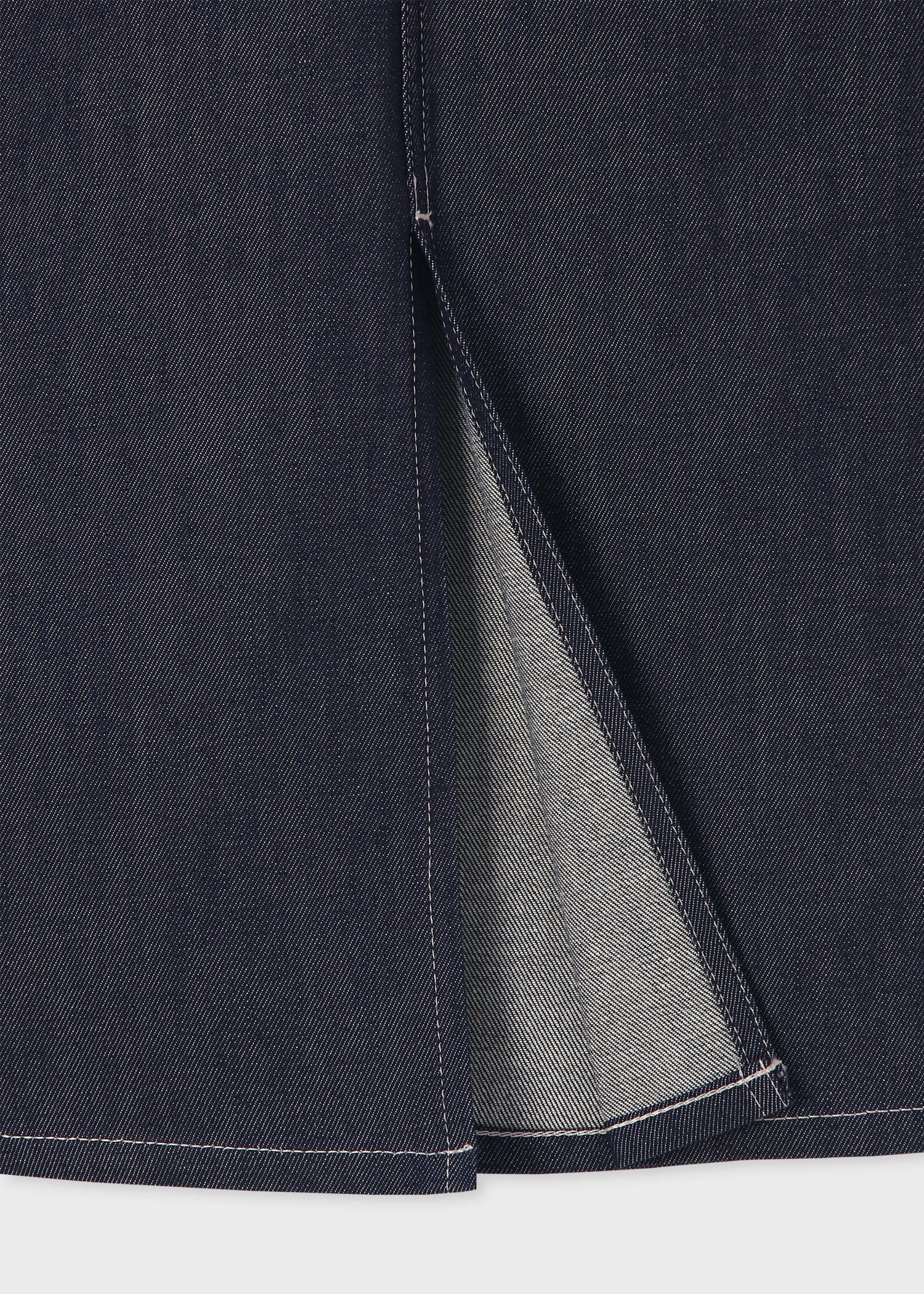 ウィメンズ コントラストステッチ デニムスカート