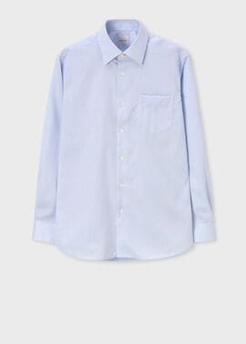 ピンドット ドレスシャツ