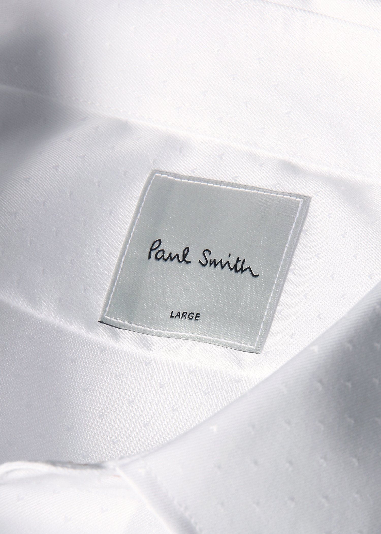 ピンドット ドレスシャツ