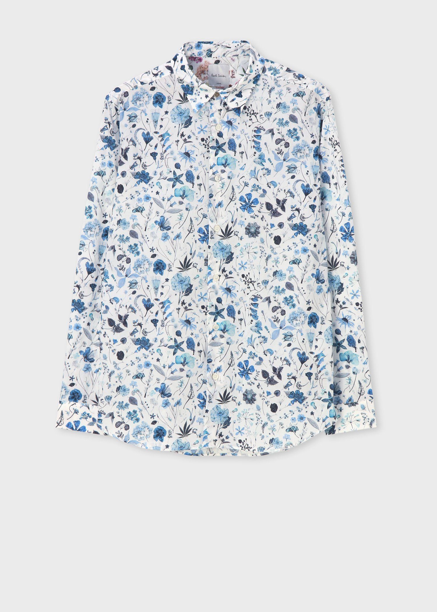 "Watercolor Liberty" プリントシャツ