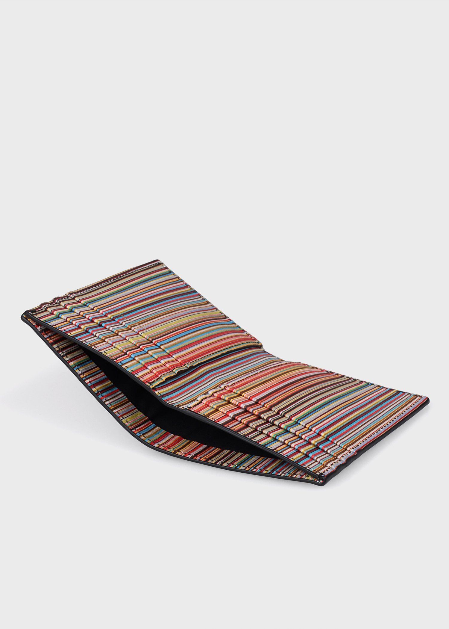 "Signature Stripe Interior" カードケース