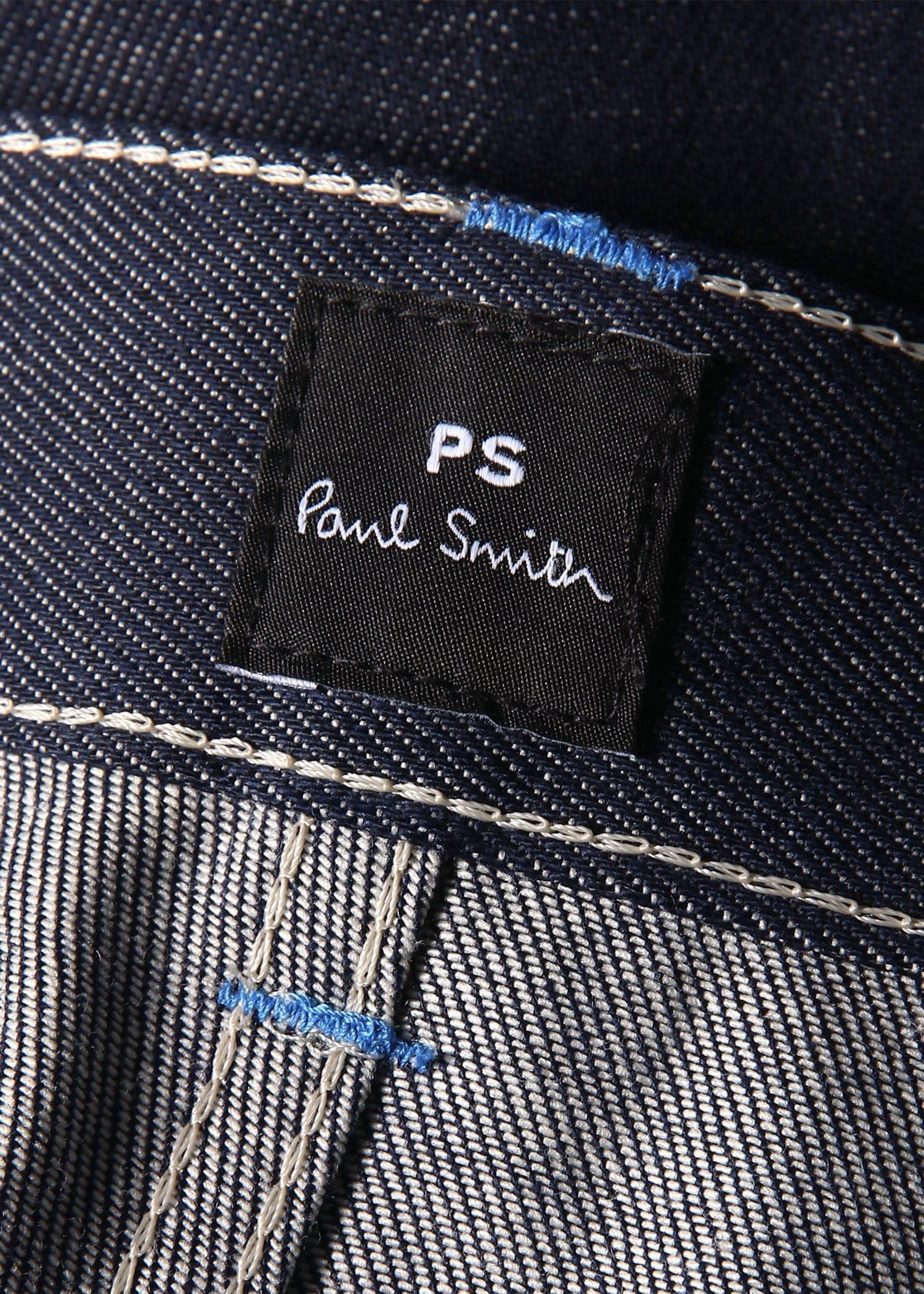 ウィメンズ コントラストステッチ デニムトラウザーズ