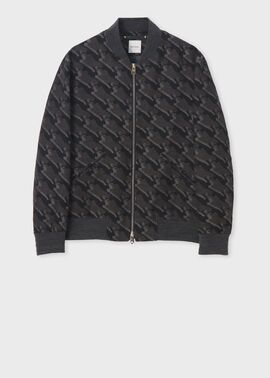 "Shadow Rabbit" MA-1ブルゾン