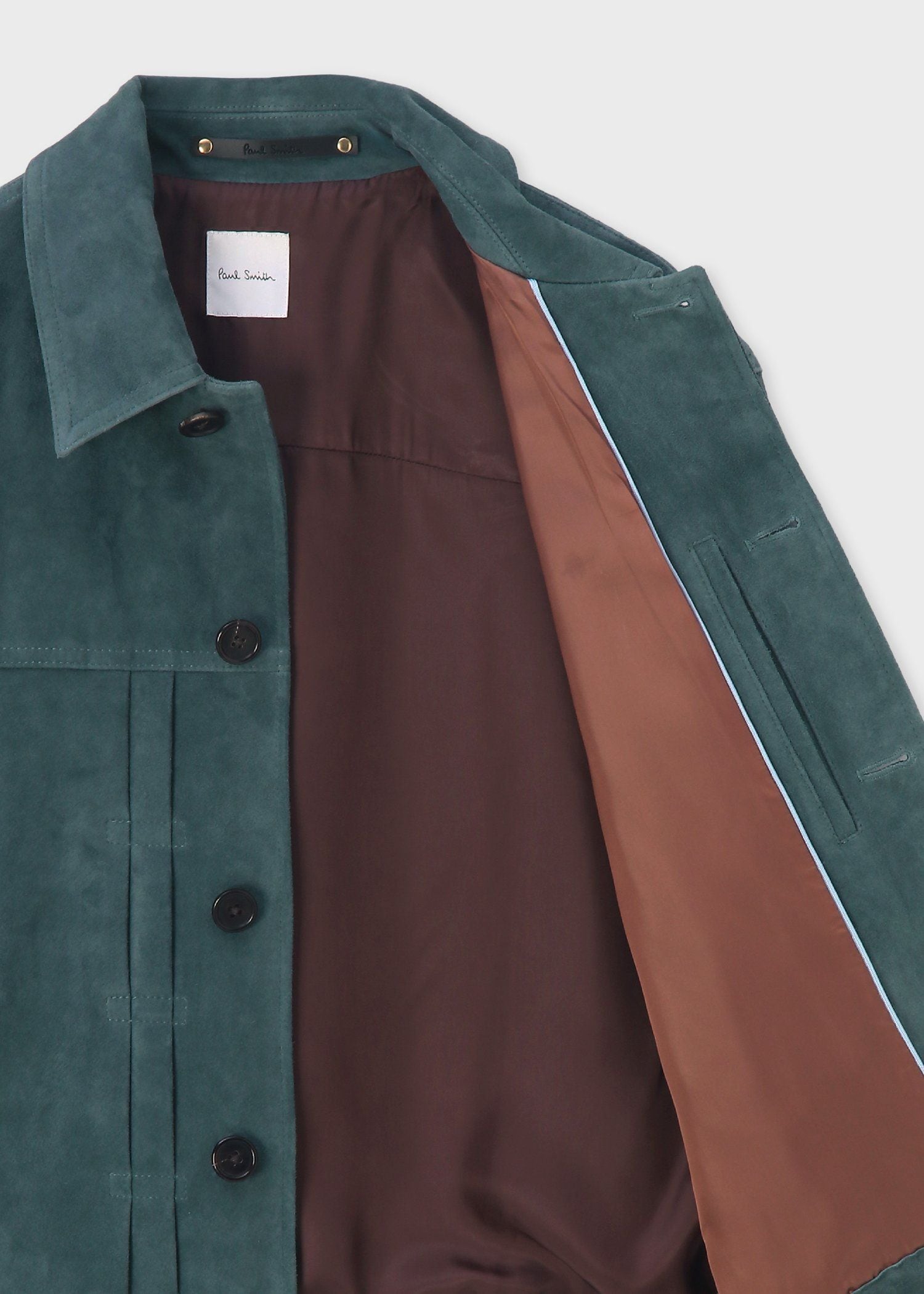 Paul Smith ゴートスエードジャケット　ブルゾン カバーオール　サイズS Paul Smith ゴートスエードジャケット ブルゾン カバーオール サイズS