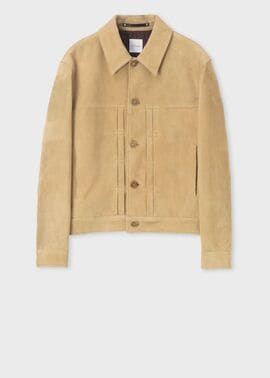 "Modern Trucker" ゴートスエードブルゾン