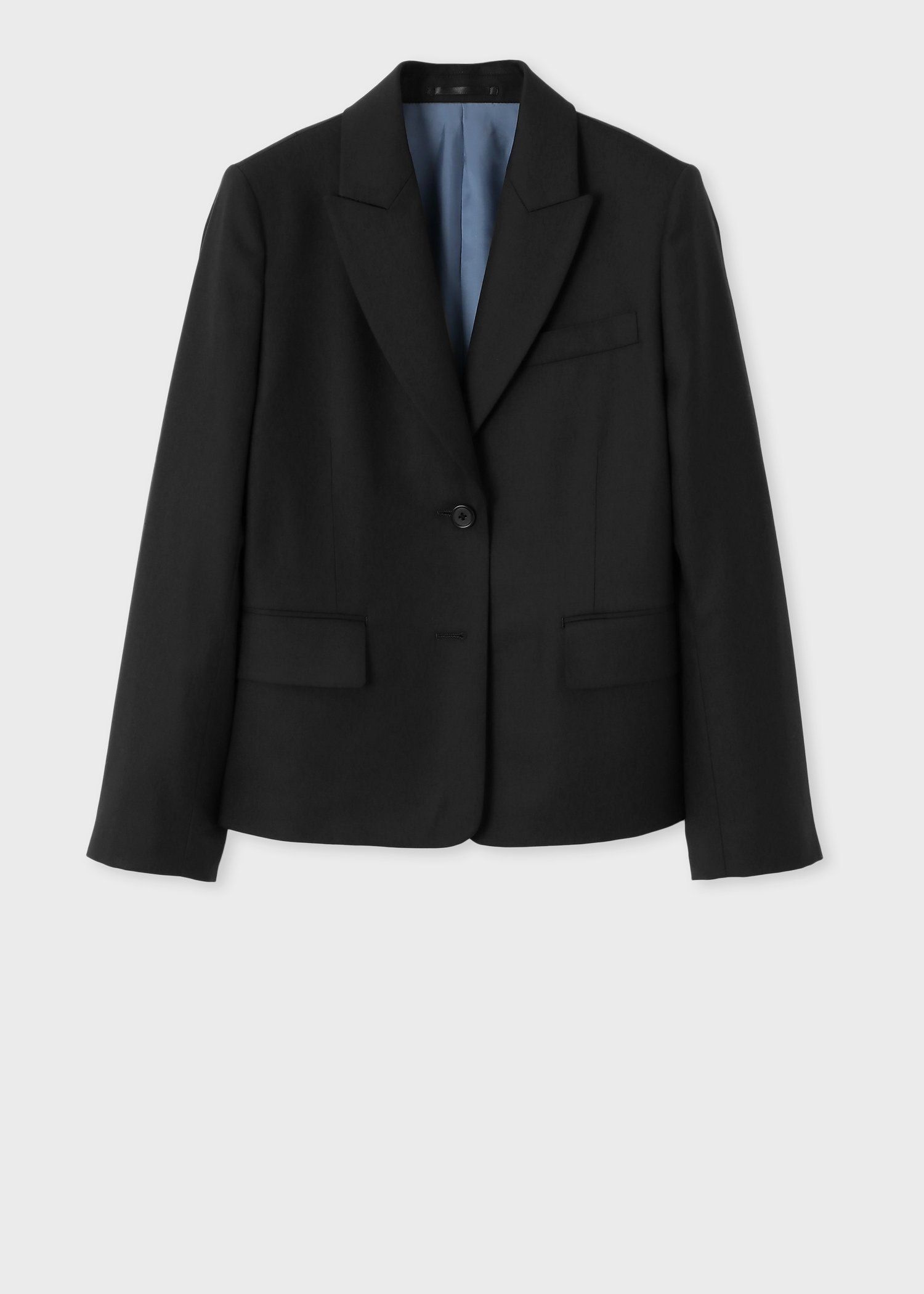 ウィメンズ トラベル ボックスジャケット（ブラック） ｜ポール・スミス