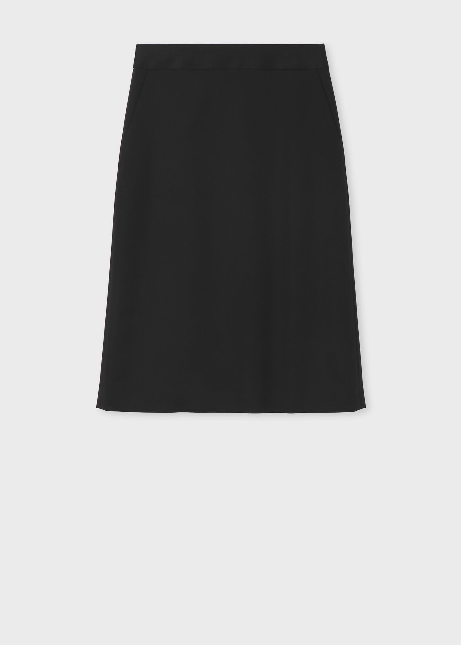 ウィメンズ トラベル スカート（ブラック） ｜ポール・スミス