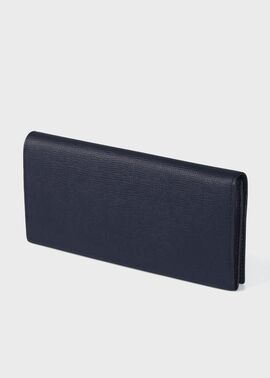 店頭完売☆新品☆箱付 ポールスミス ドットデザイン 長財布 ネイビー ポールスミス 財布 長財布 紺(ネイビー) Paul Smith pwd656-30