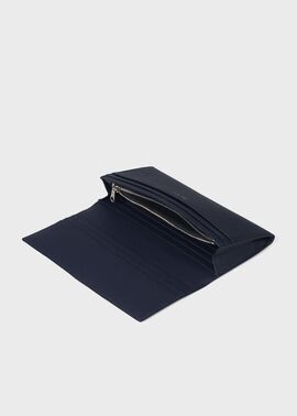 ポール・スミス長財布 メタルクロップドロゴ 長財布（ネイビー） ｜ポール・スミス