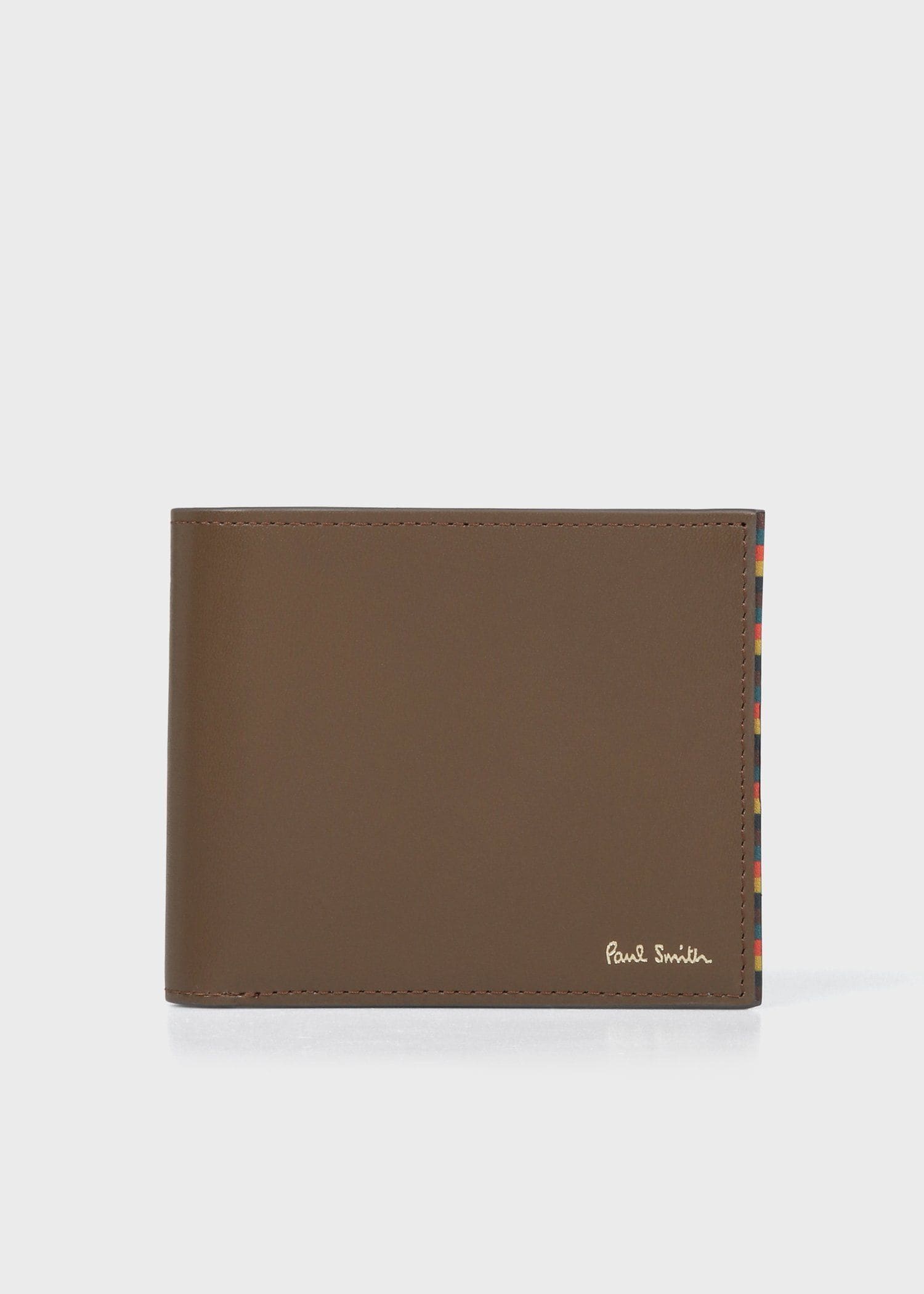 ブライトストライプトリム 2つ折り財布