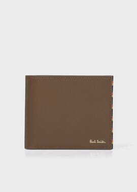 ブライトストライプトリム 2つ折り財布