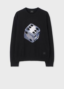 "Dice" クルーネックニット