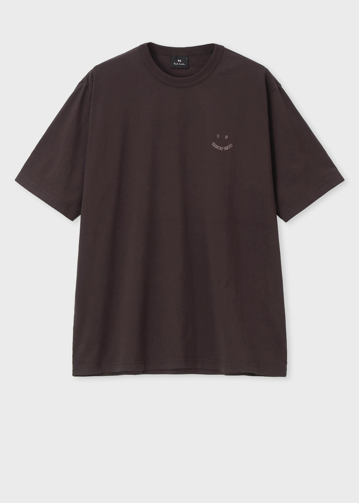 "Happy" ガーメントダイ Tシャツ