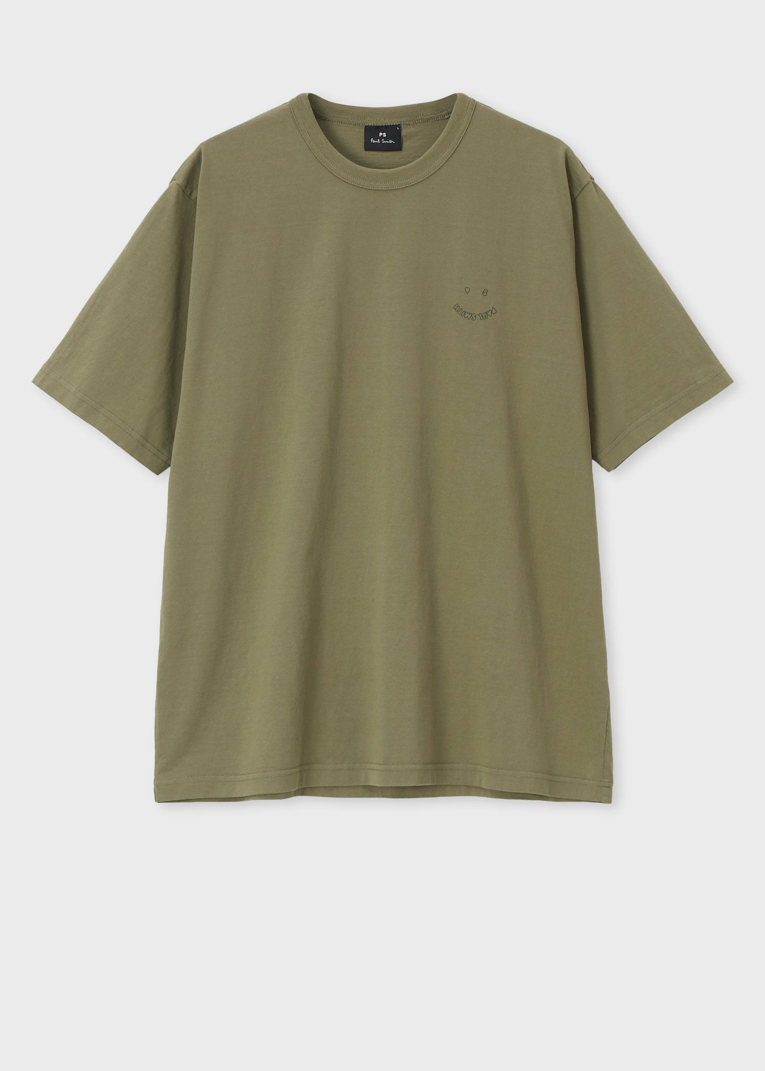 "Happy" ガーメントダイ Tシャツ