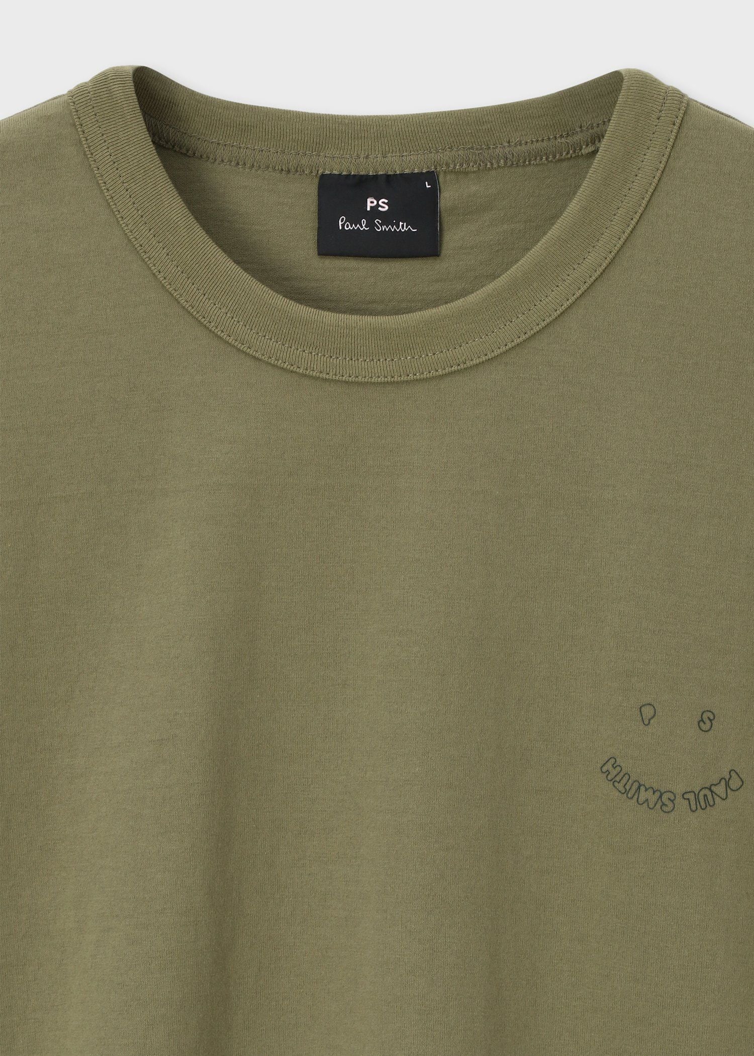 "Happy" ガーメントダイ Tシャツ