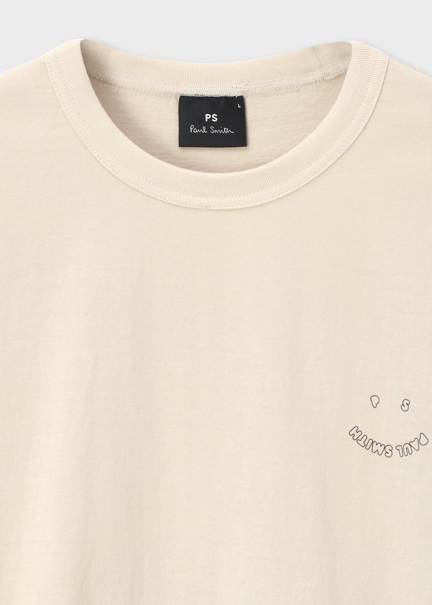 "Happy" ガーメントダイ Tシャツ