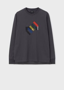 "PS Tab" 長袖Tシャツ