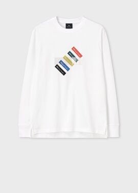 "PS Tab" 長袖Tシャツ