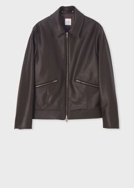 シープスキン ダブルジップ ブルゾン