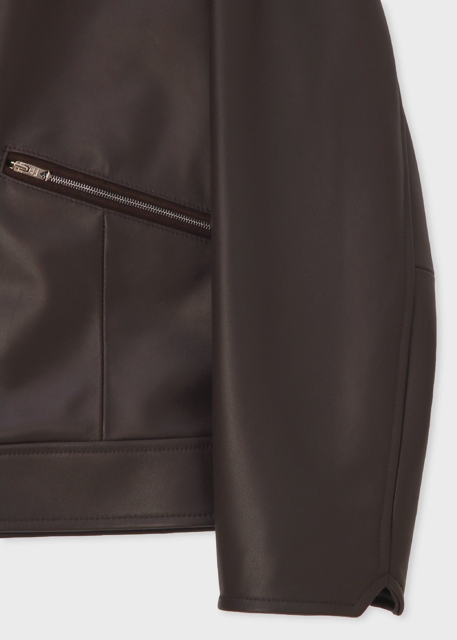 シープスキン ダブルジップ ブルゾン