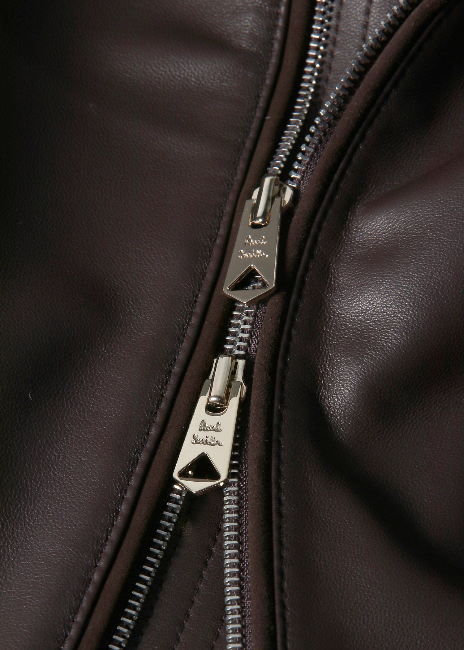 シープスキン ダブルジップ ブルゾン