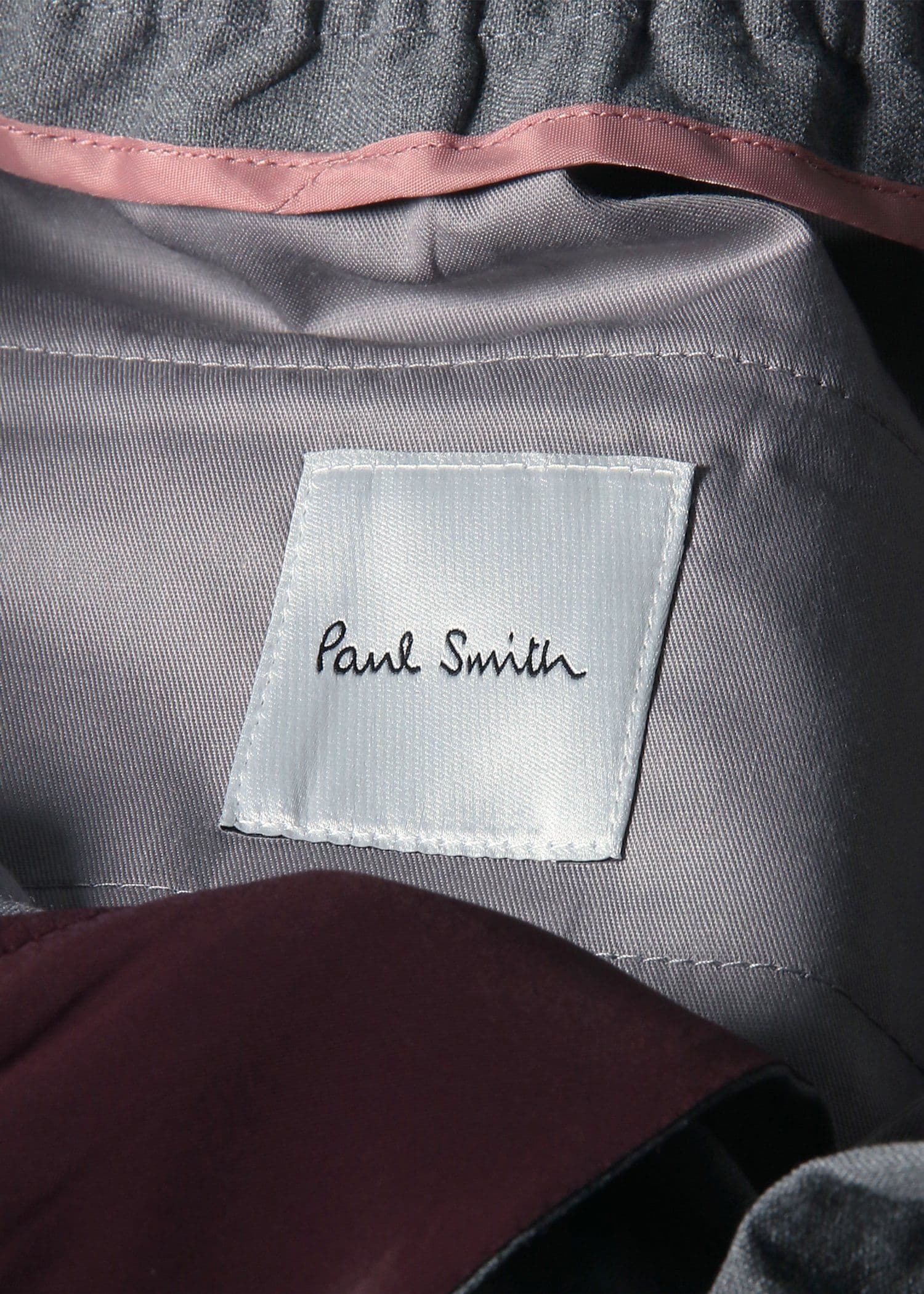 ライトメランジ ワンタック テーパード トラウザーズ