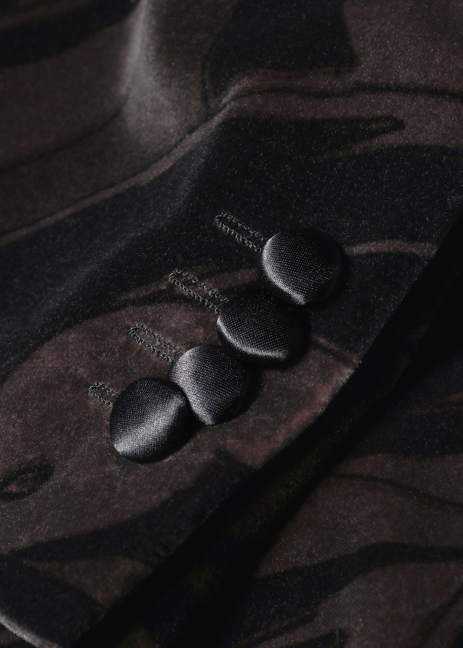 "Swan" ベルベット タキシードジャケット