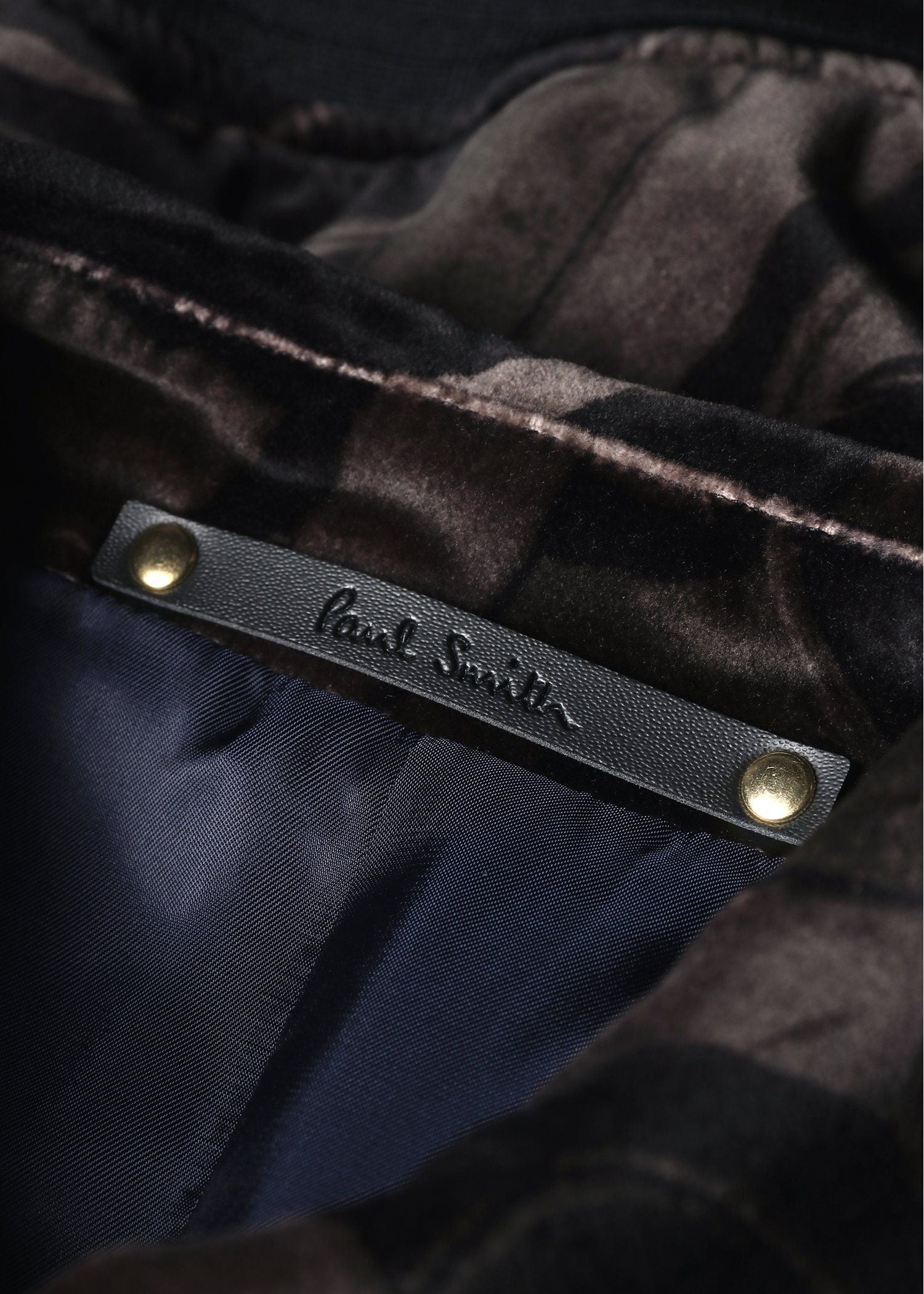 "Swan" ベルベットブルゾン