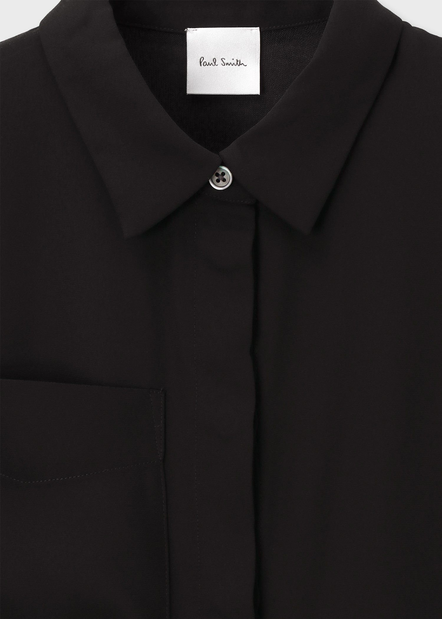 ウィメンズ バイカラー シャツコンビ ニット ｜ポール・スミス