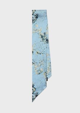 ウィメンズ プリント ナロースカーフ