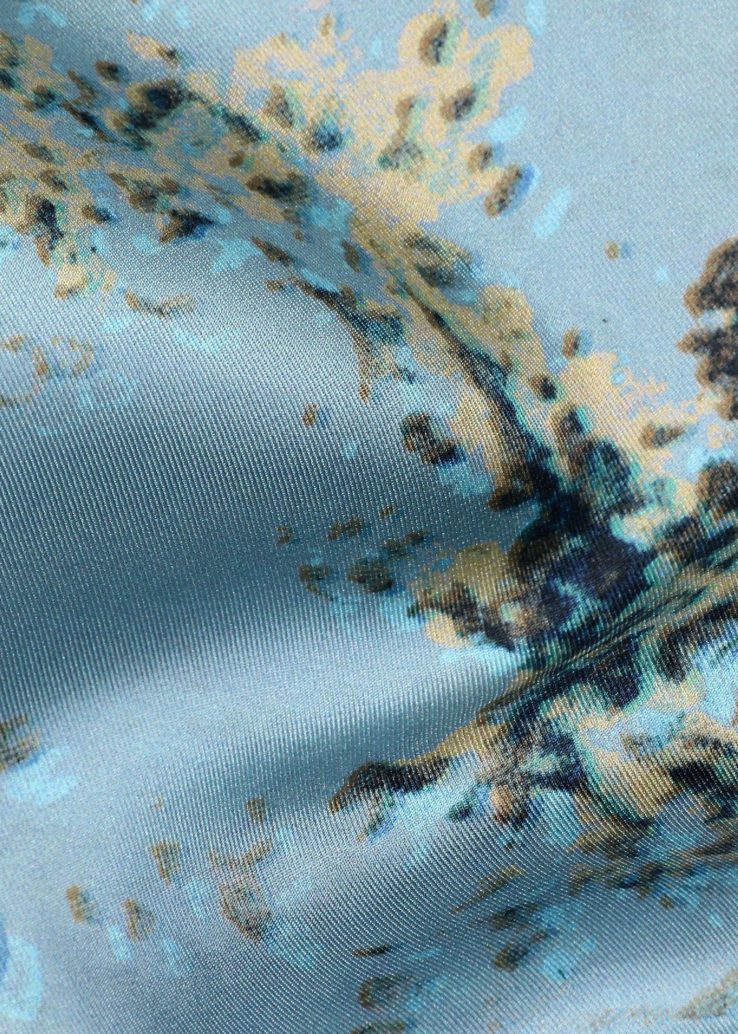 ウィメンズ プリント ナロースカーフ