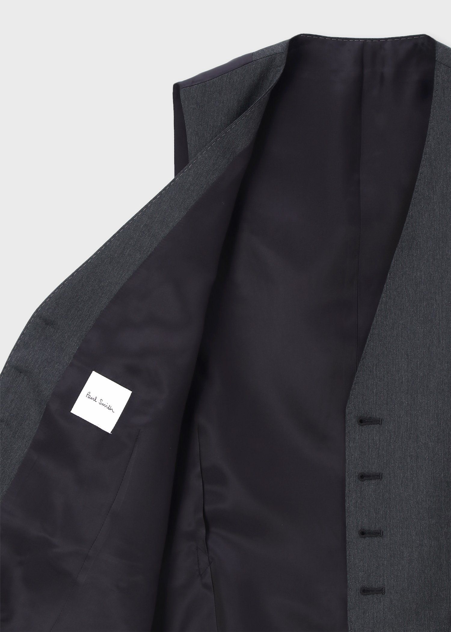 6Bベスト（ダークグレー） ｜ポール・スミス