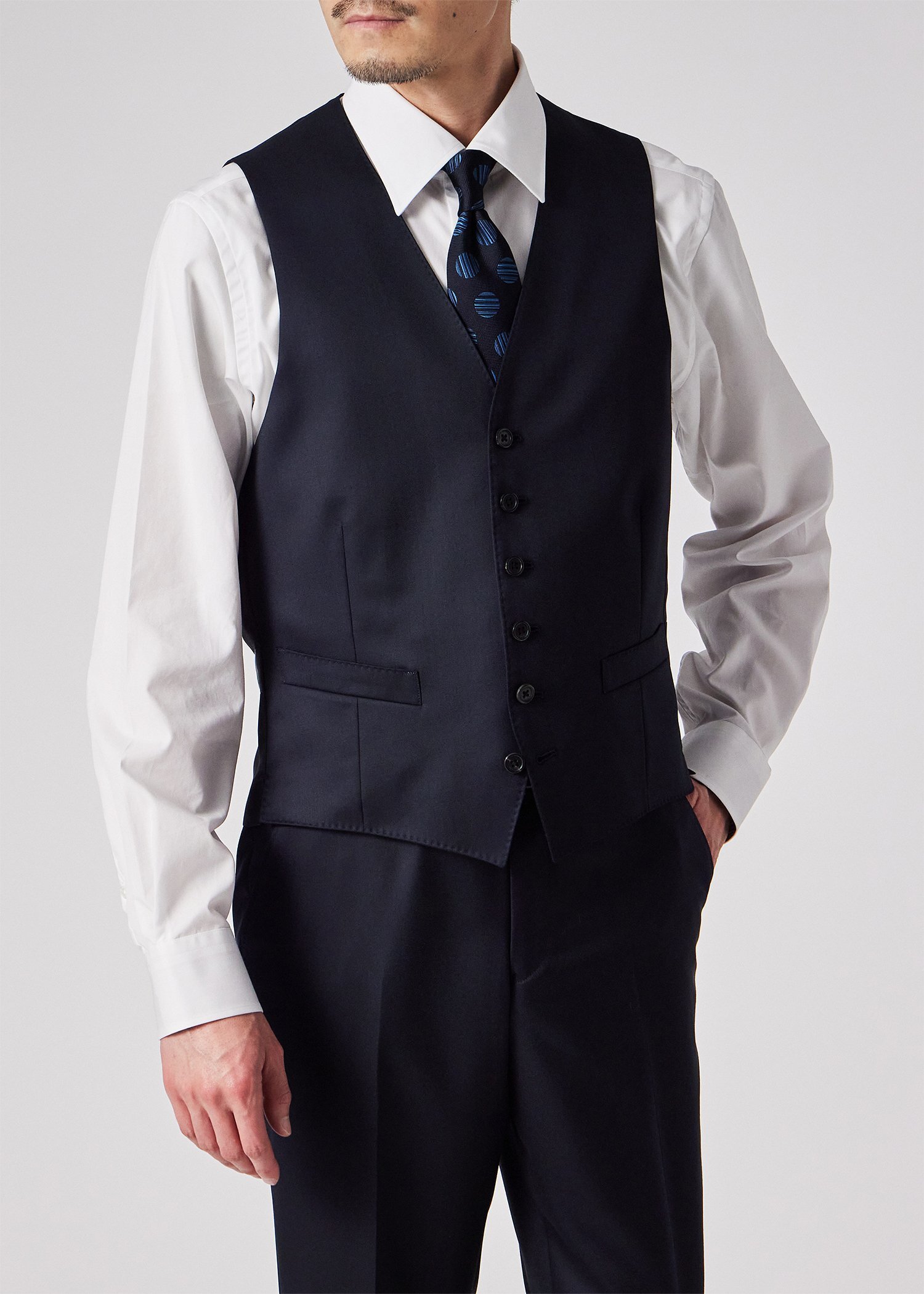 6Bベスト（ネイビー） ｜ポール・スミス