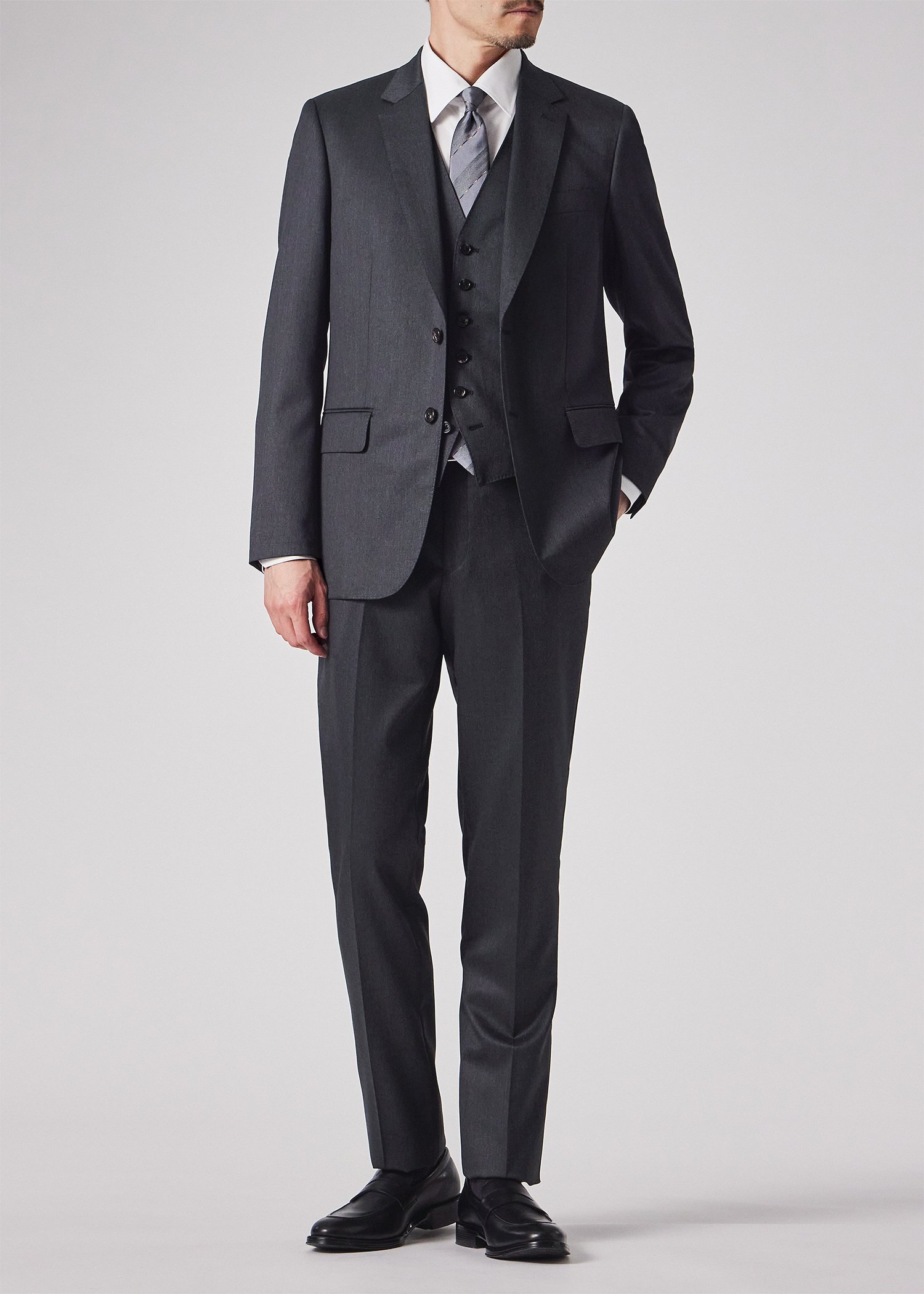 6Bベスト（ダークグレー） ｜ポール・スミス