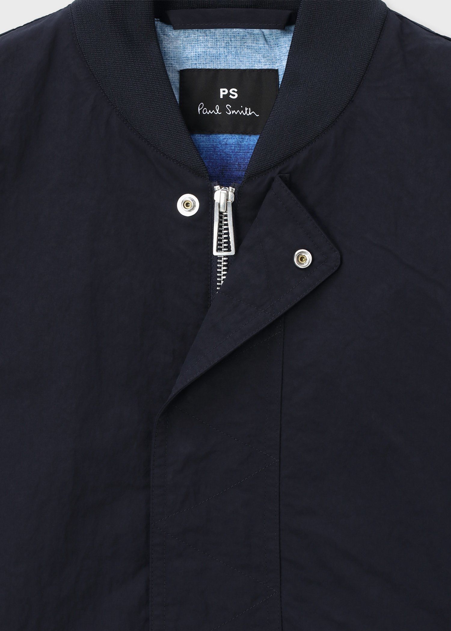 リラックスフィット MA-1ブルゾン（ネイビー） ｜ポール・スミス