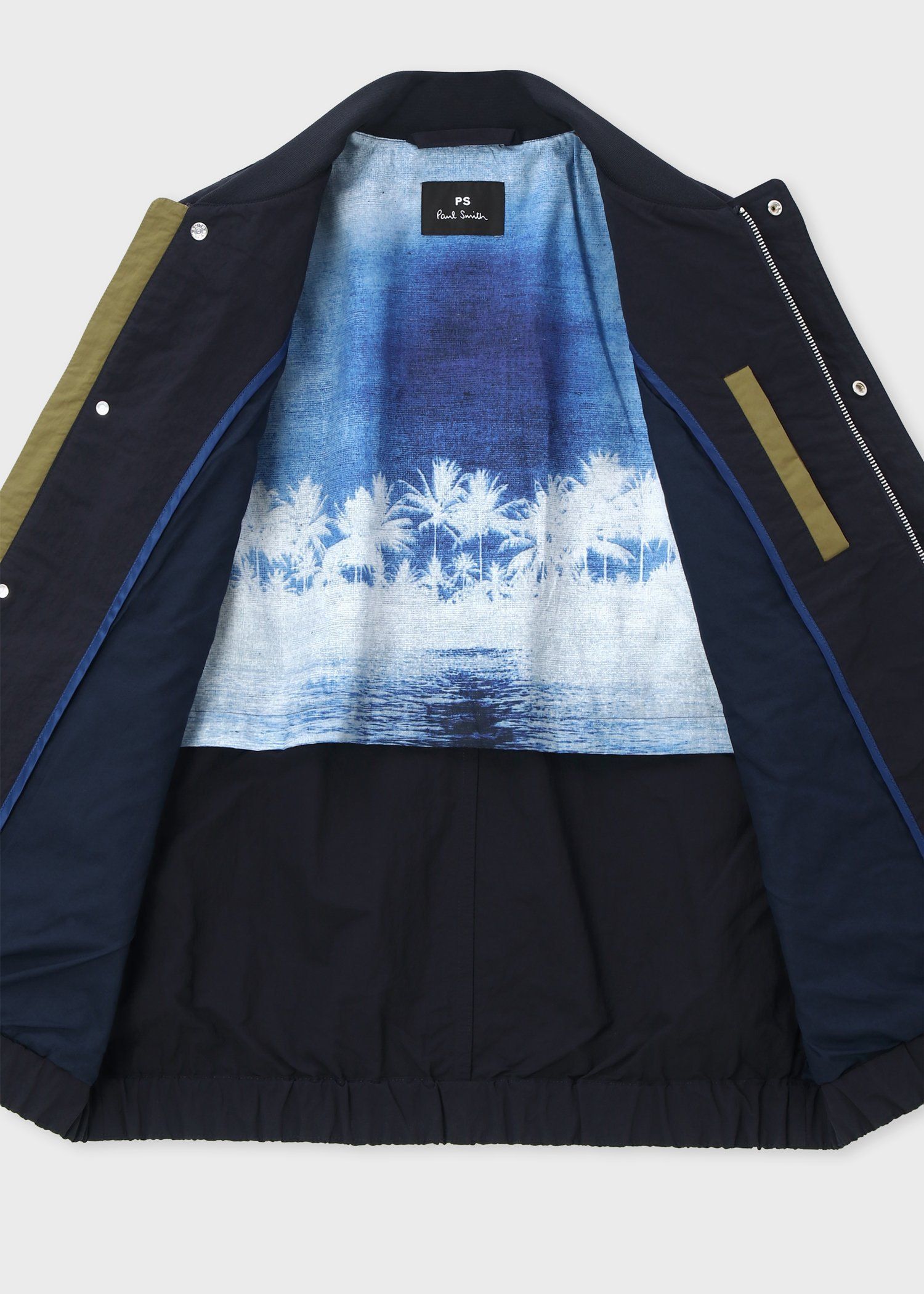 リラックスフィット MA-1ブルゾン（ネイビー） ｜ポール・スミス