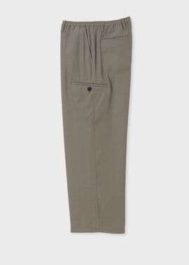 【お値段交渉可新品未使用タグ付】Paul Smith PS グレーチノパン XL ダブルサテン ワイドカーゴパンツ（グレー） ｜ポール・スミス