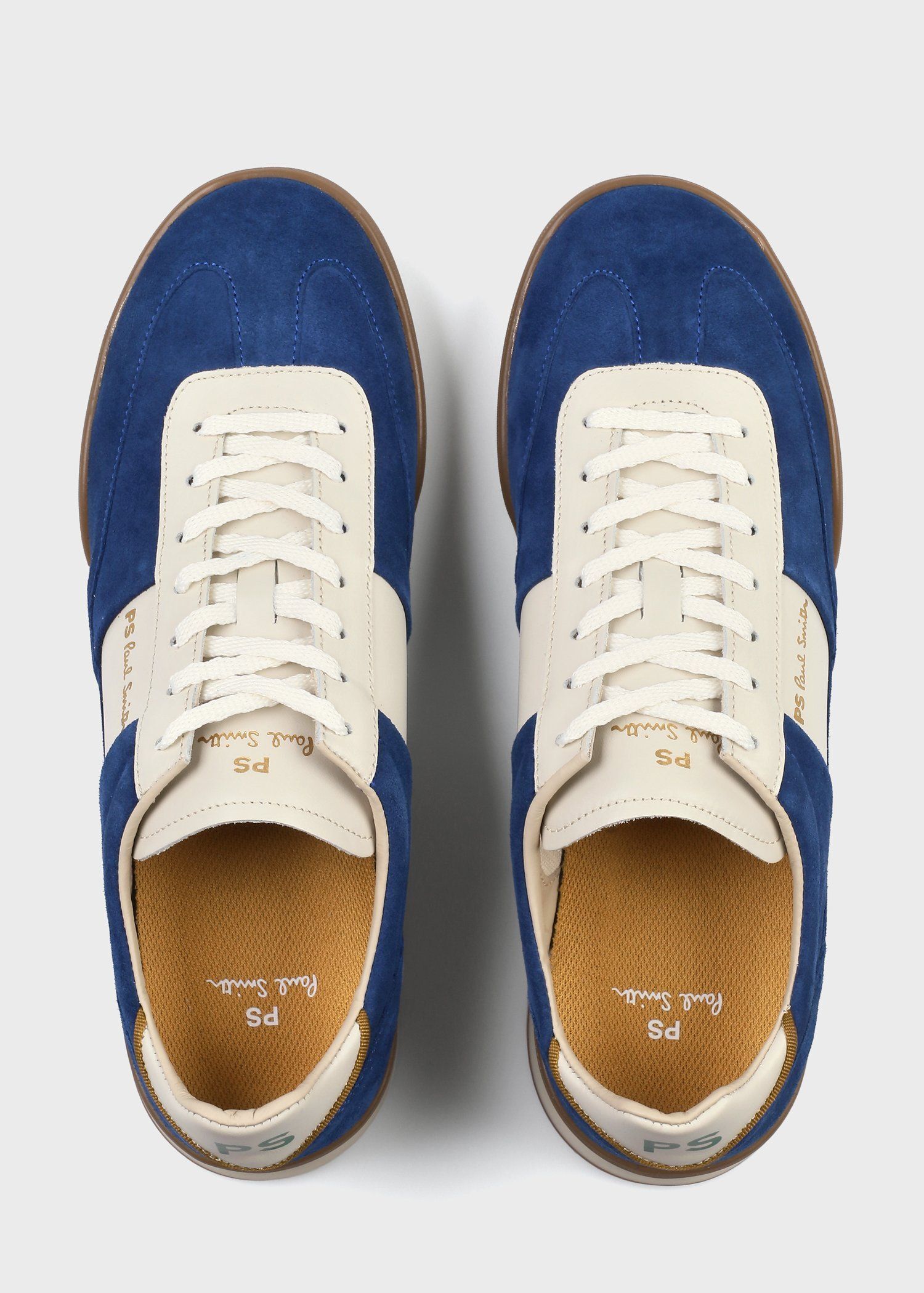 "Dover" スエードパネル スニーカー