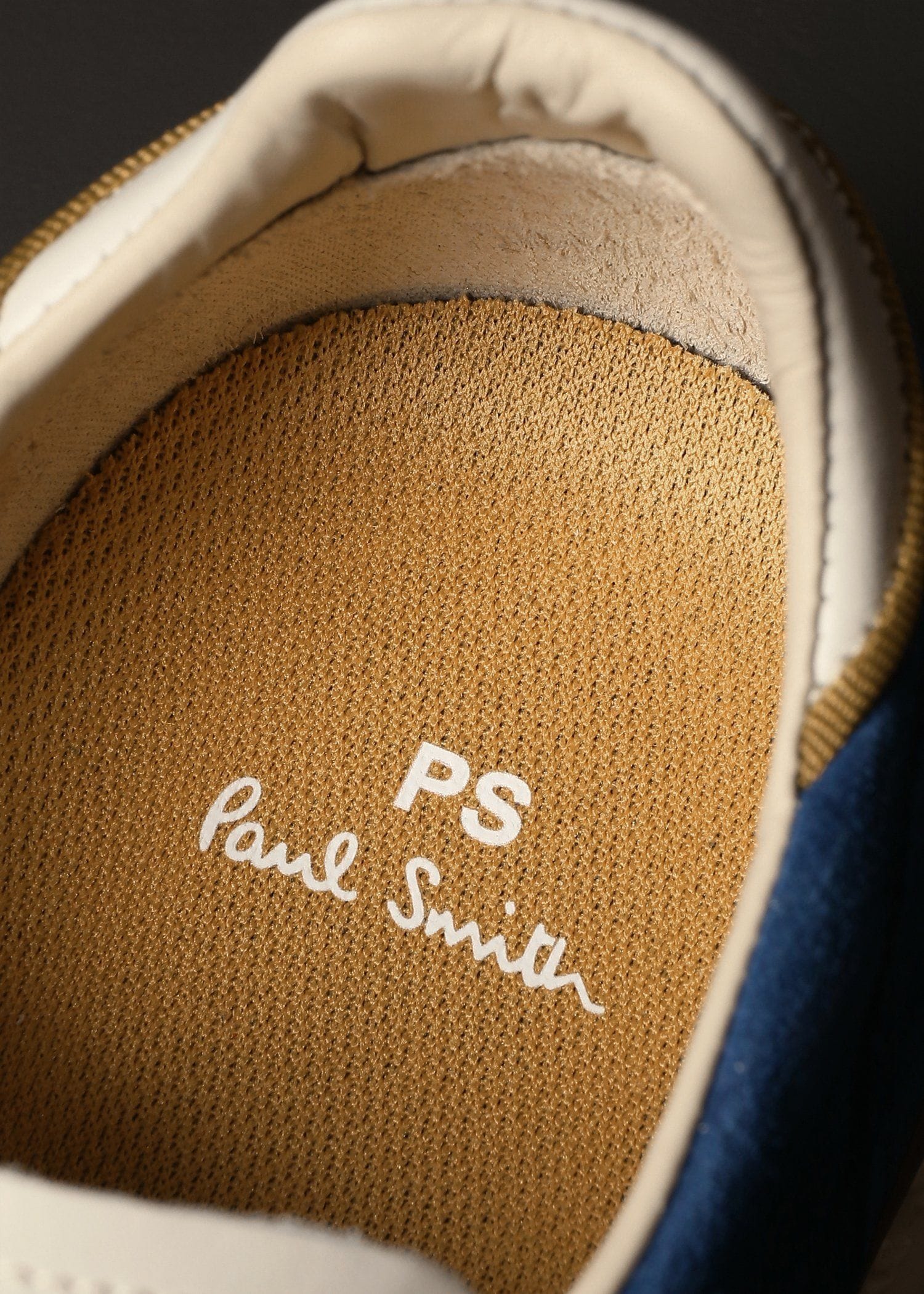 "Dover" スエードパネル スニーカー