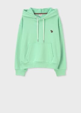 ウィメンズ ゼブラ ワンポイント パーカ