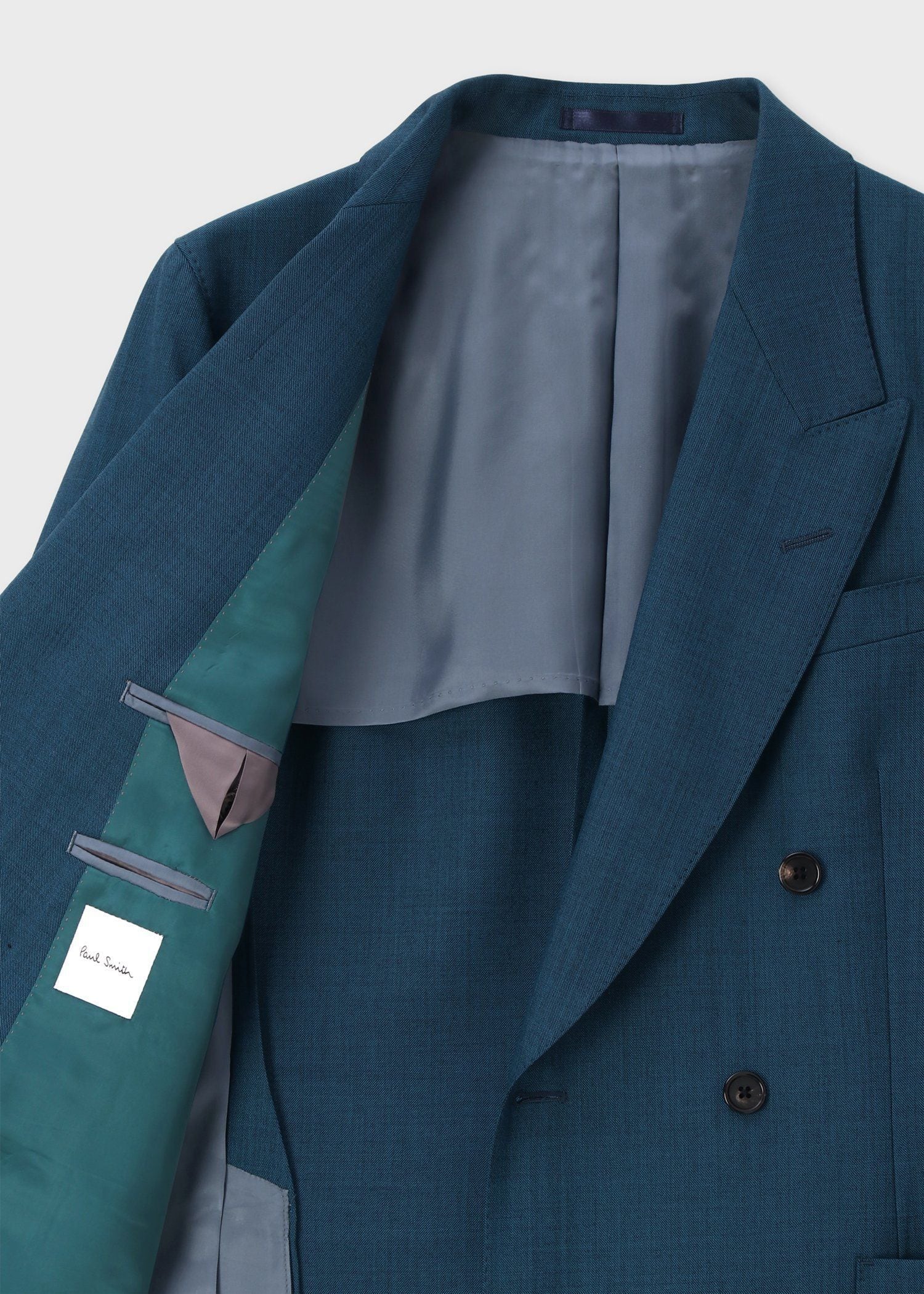 ミッドナイト シャークスキン ダブルブレストジャケット ｜ポール・スミス
