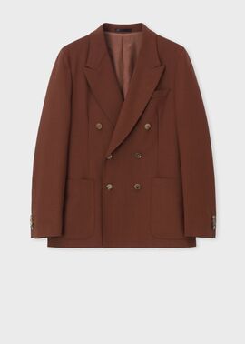 ファインホップサック ダブルブレストジャケット ｜ポール・スミス