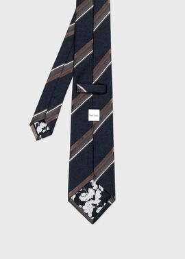 クラシック レジメンタル タイ（ネイビー） ｜ポール・スミス